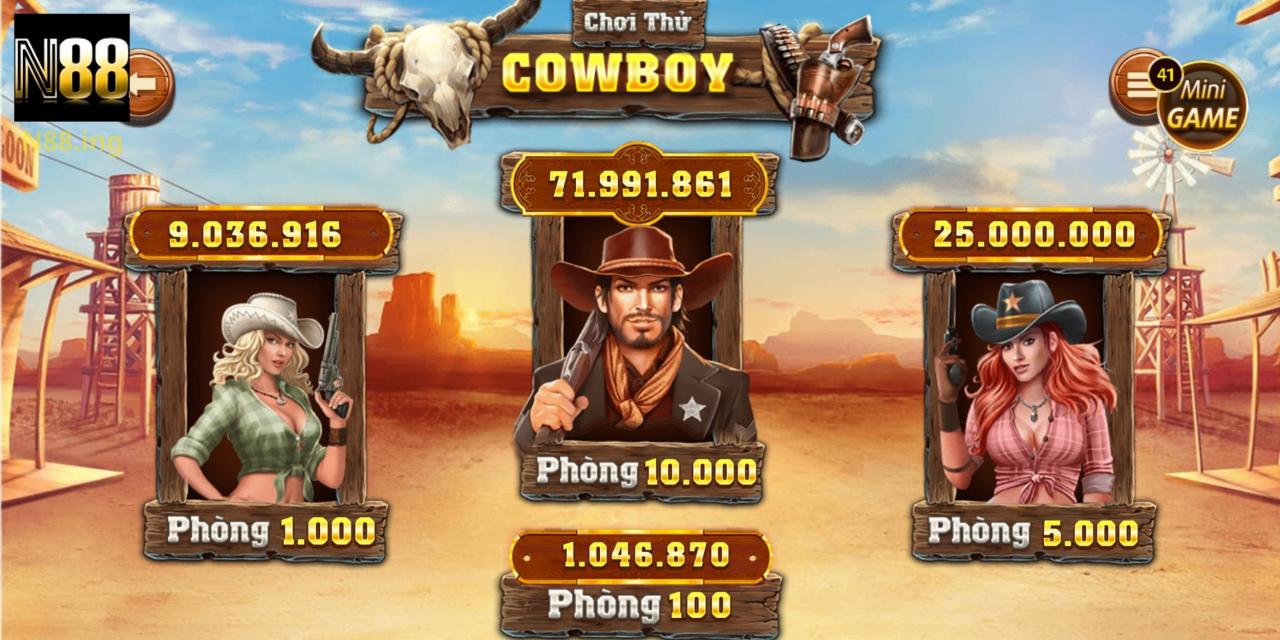 Các Chương Trình Quà Tặng Của Game Huyền Thoại Cowboy 