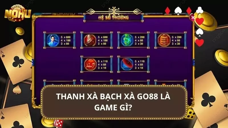 Cái nhìn sơ lược nhất về game nổ hũ thanh xà bạch xà