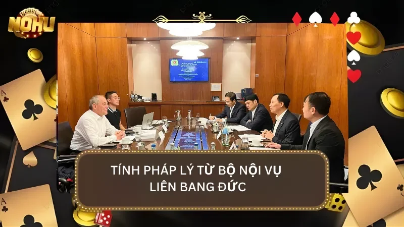 Tính pháp lý vô cùng minh bạch được cấp phép từ Bộ Nội Vụ Liên Bang Đức