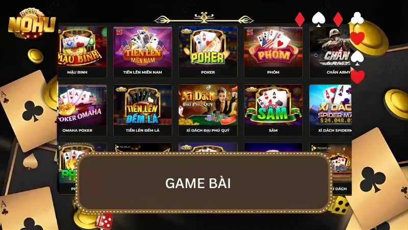 Sảnh game bài của nhà cái là nơi thu hút lượng lớn bài thủ tham gia mỗi ngày