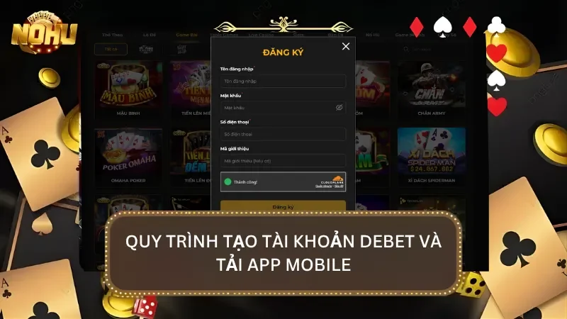 Hướng dẫn từng bước từ A-Z cách tạo tài khoản và tải app về thiết bị di động