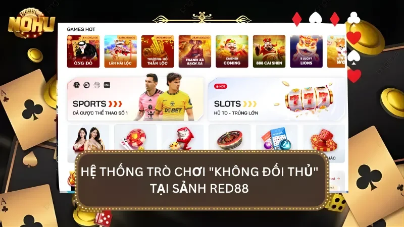 Hệ thống kho trò chơi đa dạng không đối thủ nào có thể so sánh được