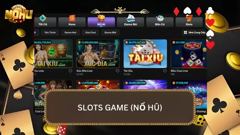 Dòng slots game được đánh giá cao trong lòng giới quay thủ