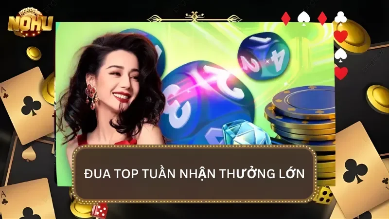 Sự kiện đua top được diễn ra hàng tuần với giải thưởng hiện vật vô cùng có giá trị