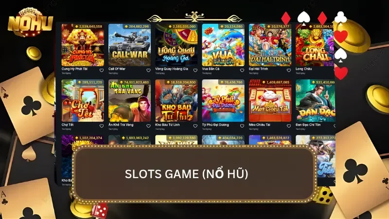 Dòng slots game tại nhà cái được các quay thủ đánh giá rất cao với tỷ lệ trả thưởng cao