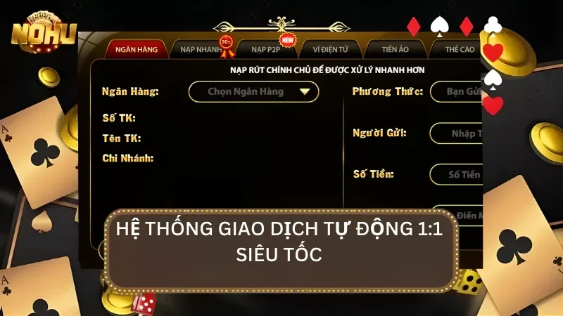 Hệ thống giao dịch được nhà cái yo88 tự động hóa 1:1 siêu tốc