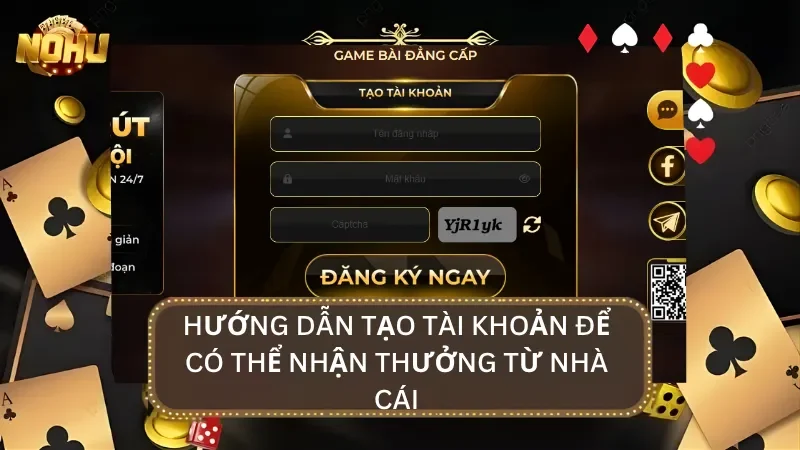 Quy trình tạo tài khoản từ A-Z cho cược thù để nhận thưởng từ nhà cái